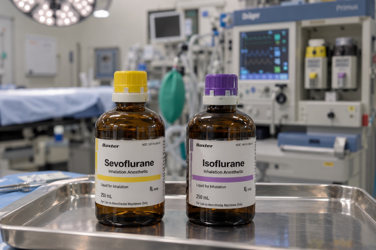 Sevoflurane and Isoflurane